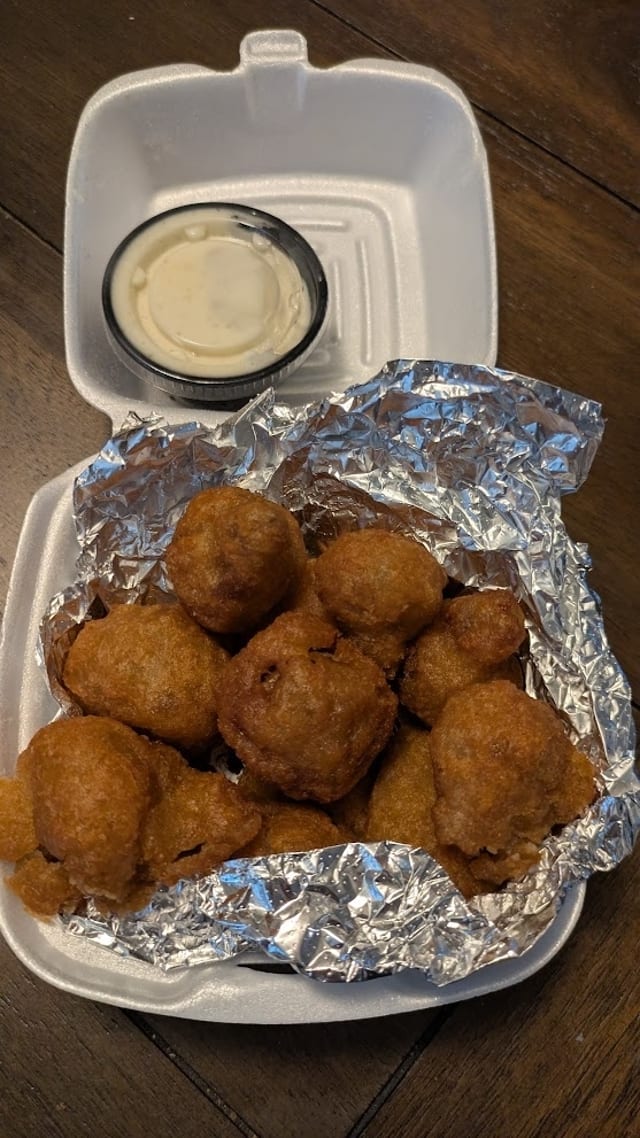 Fried Mushrooms.