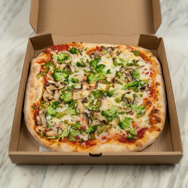 Veggie Lovers Pizza Medium.